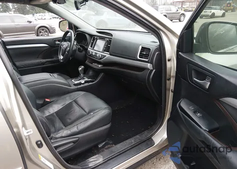 2014 Toyota Highlander Xle V6 из США, поврежденный, VIN 5TDKKRFH9ES004394